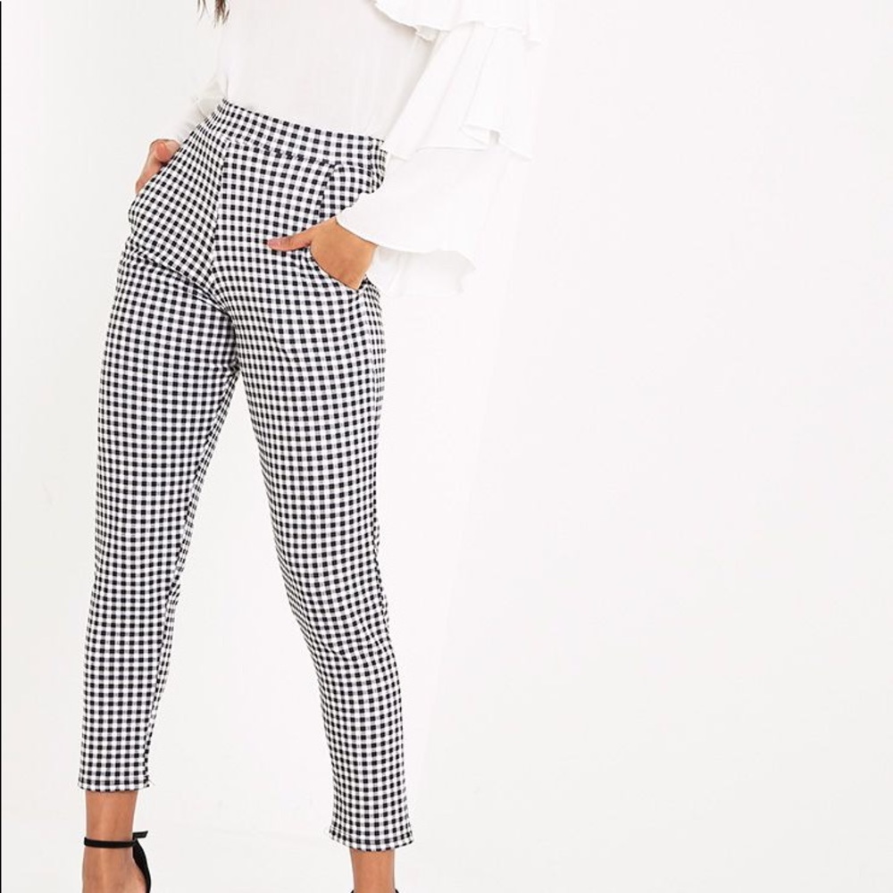 PrettyLittleThing Gingham Pants